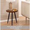 MH London Dilan 18" Solid Wood and Metal Tripin Legs with Round Top - 2 of 4