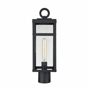 Elk Home Dalton 1 - Light Post Light in  Textured Black - 1 of 4