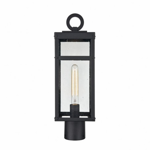 Elk Home Dalton 1 - Light Post Light in  Textured Black - image 1 of 4