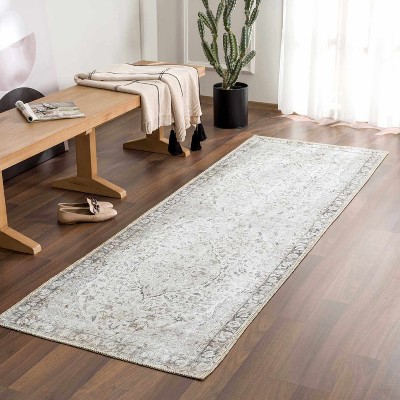 Hauteloom Haile Vintage Flat Pile Washable Rug