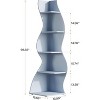 Tribesigns 70" 5-Tier Corner Shelf - 3 of 4