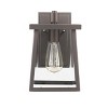 Chloe Lighting Gabriel Transitional 1 Light Rubbed Bronze Outdoor Wall Sconce 10" Tall - 3 of 4