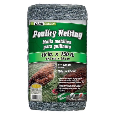 YARD GARD Galvanized Poultry Chicken Coop Wire Netting Mesh Fencing