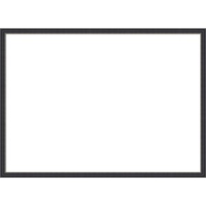 Amanti Art Stylish Black Narrow Framed Dry Erase Magnetic Board - 1 of 4