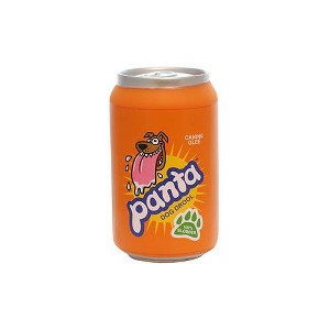 Silly Squeakers Soda Can Panta Dog Toy - 1 of 3