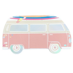Daydream Society - Surf Van Large Plates - Pack of 8 Paper Plates - 1 of 3