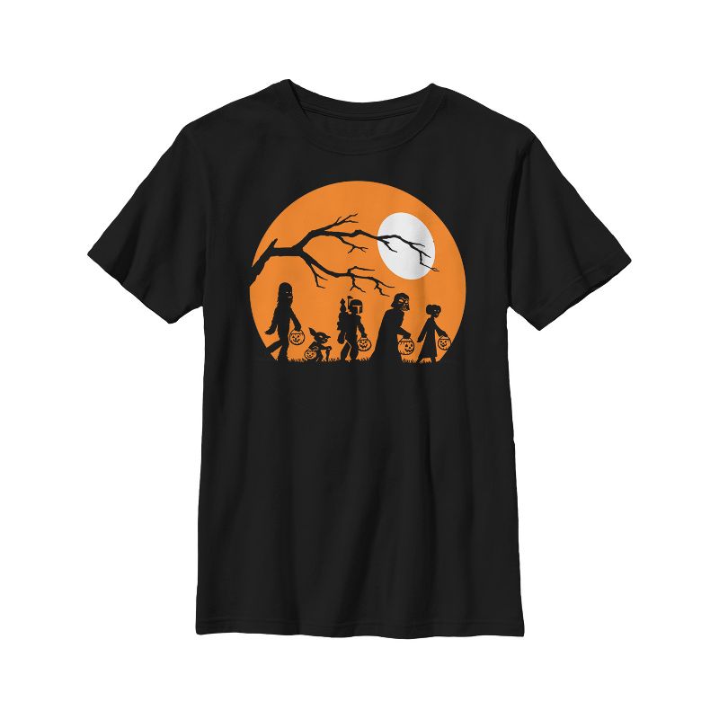 Boy's Star Wars Characters Trick or Treat T-Shirt, 1 of 5