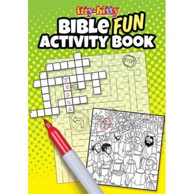 Bible Fun Ittybitty Activity Book (6pk) - (Hardcover)