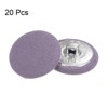 Unique Bargains Metal Shank Round Cloth Covered DIY Sewing Buttons 20 Pcs - 3 of 4