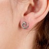 Lucy Quartermaine - Swirl Studs - image 2 of 3