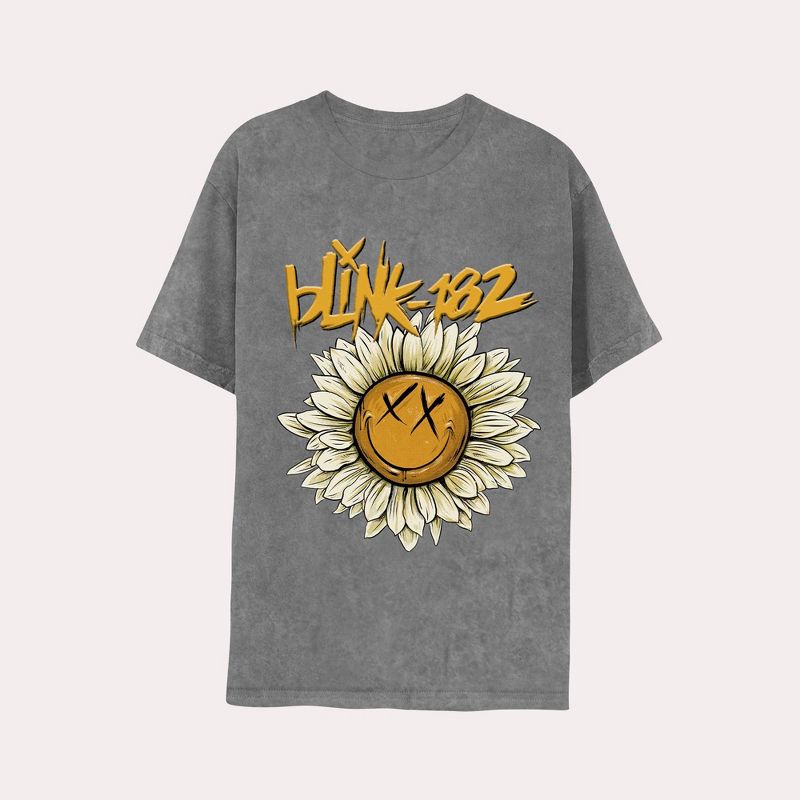 Men&#39;s Blink-182 Short Sleeve Graphic T-Shirt - Charcoal Gray, 1 of 4