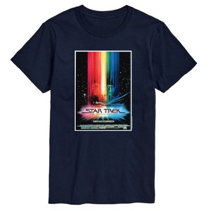 Men's - Star Trek - Retro Movie Poster Short Sleeve Graphic T-Shirt - 1 of 4