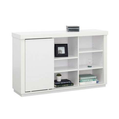 Sauder 29.5" 6 Shelf Northcott Bookcase White - image 1 of 4