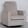 Delta Children Landry Nursery Glider Swivel Rocker Chair - Cloudy Gray - image 2 of 4