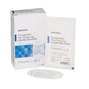 McKesson Octagon Frame Style Transparent Dressing Sterile - 1 of 4
