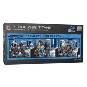 NFL Tennessee Titans Game Day in the Dog House Puzzle - 1000Pc - 1 of 3