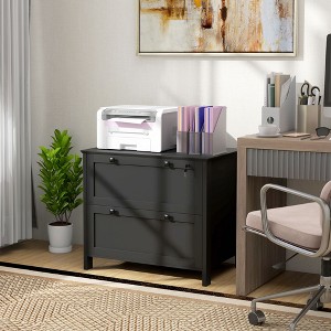 NicBex Modern File Cabinet ,Vertical/Lateral Filing Cabinets with 2 Drawers,Office Cabinet for Home and Office - 1 of 4