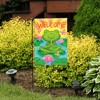 Briarwood Lane Spring Garden Flag 12x18 For Outdoor Peaceful Frog For Spring Garden Flag Flags For Outside - 4 of 4