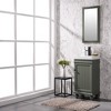 Legion Furniture 18 inches PEWTER GREEN SINK VANITY - 4 of 4