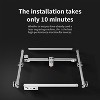 Aufero 10W Laser Engraver for DIY Cutting/Engraving Wood, Metal, Glass, Leather – 10000mW - 3 of 4