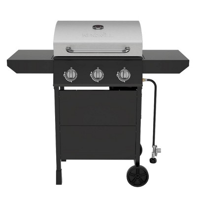 Nexgrill 3-Burner Stainless Steel Gas Grill 720-1012