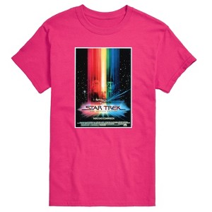 Men's - Star Trek - Retro Movie Poster Short Sleeve Graphic T-Shirt - 1 of 4
