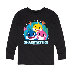 Boys' - Baby Shark - Sharktastic Long Sleeve Graphic T-Shirt - 1 of 4