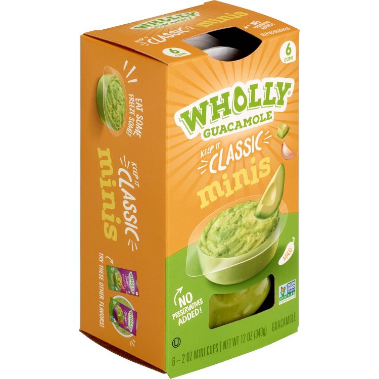 Wholly Guacamole Classic Mini Bowls - 12oz/6ct, 4 of 8