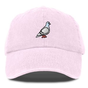 Dalix Pigeon Embroidered Cap Cotton Baseball Dad Hat for Men & Women Casual Cool - 1 of 4