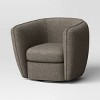 Swivel Accent Chair Tan - Threshold™ - 2 of 4