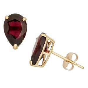 Designs By Gioelli 10K Gold Gemstone Stud Earrings - 1 of 2