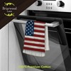 Briarwood Lane Everyday Hand Towel 26x18 Wooden American Flag Hand Towel - 2 of 3