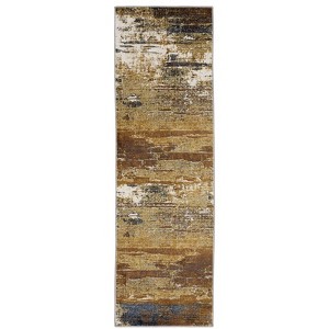 Oriental Weavers Caravan 8020X Gold/ Brown Indoor Area Rug - 2'3" x 7'6" - 1 of 4