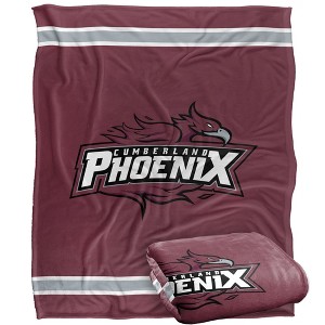 Cumberland University Primary Logo Silky Touch Blanket White 50x60 - 1 of 4