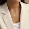Initial Necklace for Women, Dainty Personalized Name Pendant Exquisite, High-end, Minimalist - 2 of 4