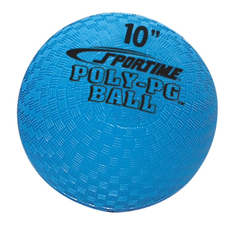 Sportime Poly PG Balls, 10 Inches, Each, Blue, 1 of 3