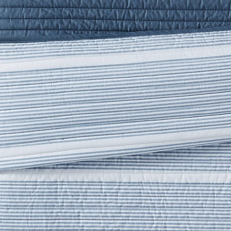 Niari Yarn Dye Stripe Quilt Set - Brooklyn Loom, 5 of 7
