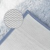 Unique Bargains Soft and Absorbent Non-slip Plush Shaggy Bath Mats - 4 of 4