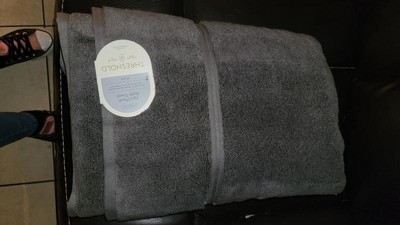 Oversized Spa Plush Bath Towel Almond - Threshold™ : Target