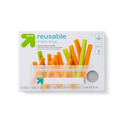 Snack Reusable Food Storage Bags - 8pk - up & up™