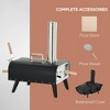 CAVINAS Pizza Oven Outdoor Portable Outdoor Griddles Semi-Automatic Pizza Maker for Outdoor Camping - 4 of 4