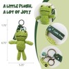 Wrapables Cute Plush Keychain Pendant Charm for Bag, Frog - 2 of 4