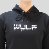 Women's Hoodie Black with Drip Logo - 3 of 3