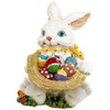 Design Toscano Mortimer the Bunny and his Easter Eggs Rabbit Statue - 2 of 4