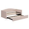 Merax Convertible Sofa Bed with Padded Armrests - 3 of 4