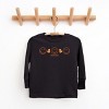 SmileyWorld Candy Corn Outlines - Toddler Long Sleeve Graphic Tee and Youth Long Sleeve Graphic T-Shirt - 3 of 4