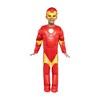 Marvel Toddler Iron Man Halloween Costume Bodysuit Red - 2 of 4