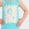 Toddler Girls' 'Mermaid' Graphic Tank Top - Shirt - Cat & Jack™ Turquoise Blue - 2 of 4