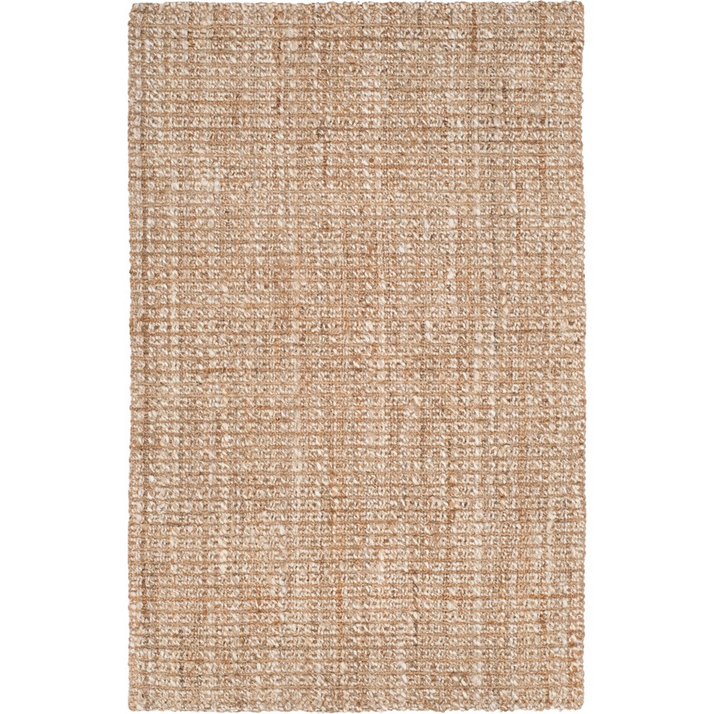 3'x5' Hilma Solid Woven Accent Rug Natural - Safavieh