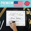 Hadley Designs Elegant Gold Award Certificates of Achievement for Students, Set of 25 - 3 of 4